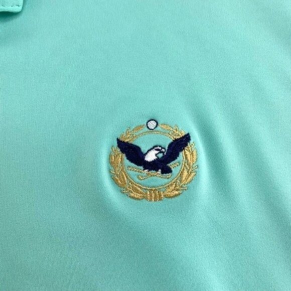 Peter Millar Summer Comfort Polo in Mint Green Short Sleeve Shirt Top - Picture 4 of 5